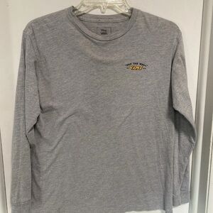 Vans Heather Gray Long Sleeve Tee